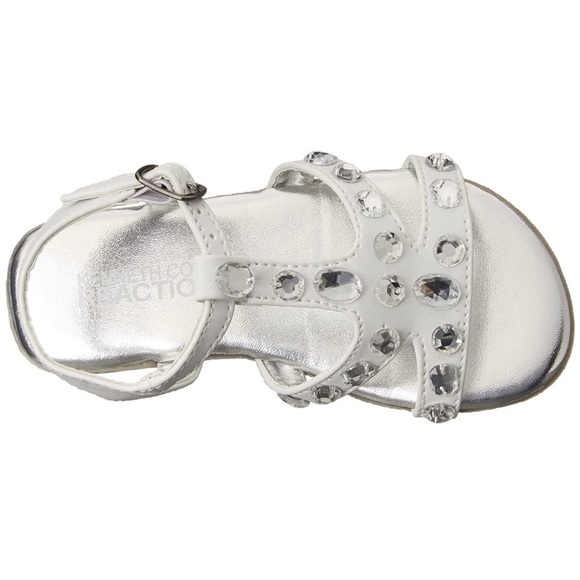 Kenneth Cole Reaction Brighten Beach 2 Jeweled T-Strap toddler girl Sandal - Picture 5 of 10